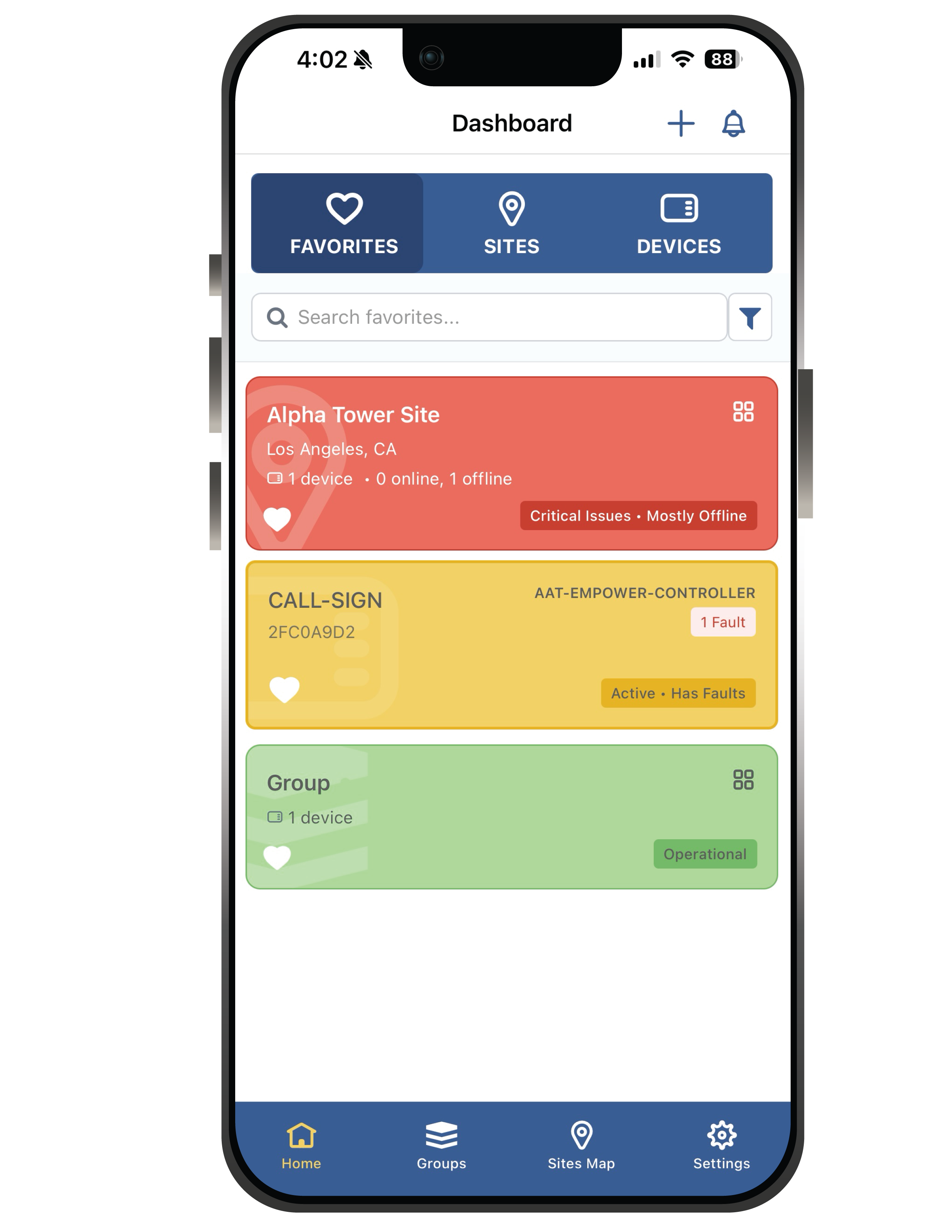 EmPower App — Remote Monitoring & Control