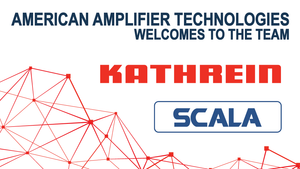 American Amplifier Technologies, LLC (AAT) is proud to announce the acquisition of all shares of Kathrein Broadcast USA, Inc., including the iconic SCALA antenna product line.