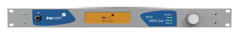 Front of 2Wcom MPX-2ds