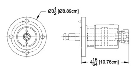 Reducer 1-5/8" Male Flange to Type N Male
