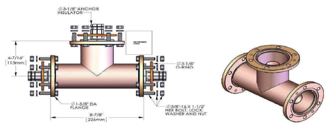 3-1/8" Tee Assembly