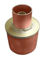 Reducer 3-1/8" Female to 1-5/8" Female Unflanged without Couplings