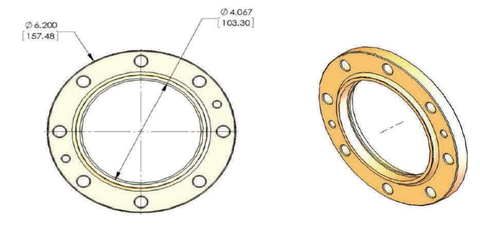 4-1/16" Fixed Flange