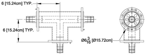 4-1/16" Tee Assembly