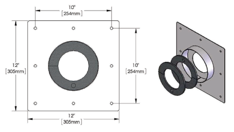 4-1/16" Wall Anchor Plate