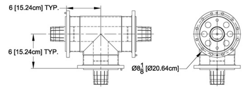 6-1/8" Tee Assembly