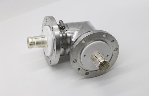 3-1/8" 90° Elbow, Unflanged, with Field Flanges (Aluminum)