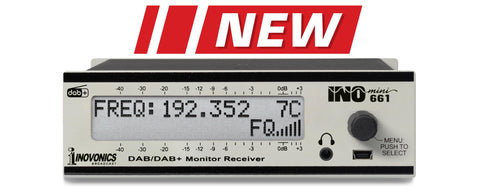 INOmini DAB/DAB+ Monitor/Receiver Model 661