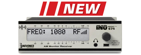 INOmini AM Broadcast Monitor/Receiver Model 674