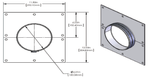 6-1/8" Wall Anchor Plate