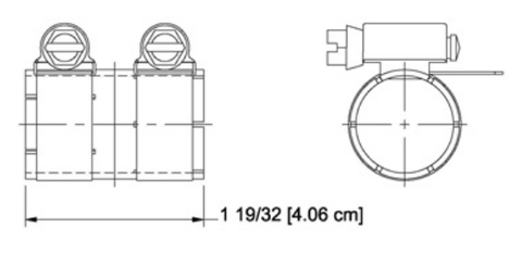 7/8" Unpressurized Coupling Without Inner Conductor