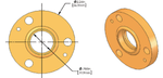 7/8" Fixed Flange