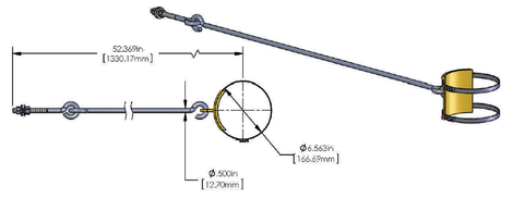 6-1/8" Lateral Brace